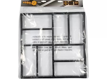 Vorel térkősablon téglalap 400x400 mm