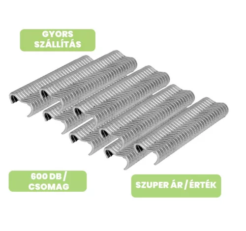 Vorel drótfűző kapocs 600 db 49840 termékhez