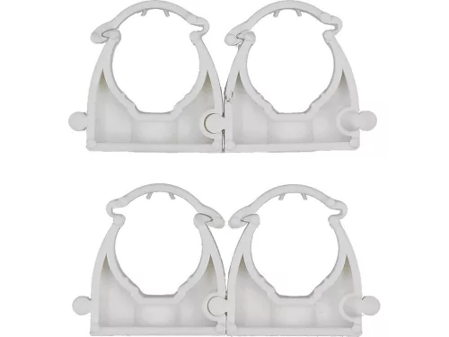 Vorel rögzítőbilincs zárható, műanyag 4 részes 18 mm