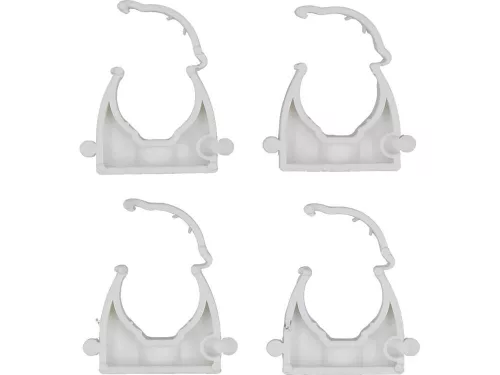 Vorel rögzítőbilincs zárható, műanyag 4 részes 18 mm