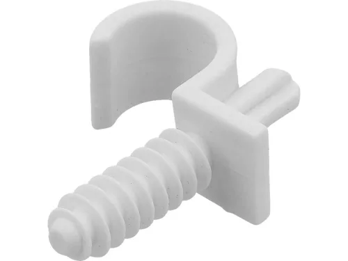 Vorel csőrögzítő műanyag, bordázott 4 részes 16 mm