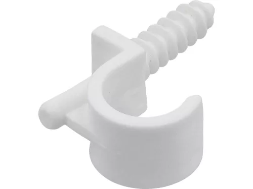 Vorel csőrögzítő műanyag, bordázott 4 részes 22 mm