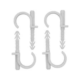 Vorel csőrögzítő műanyag, bordázott 4 részes 32 mm