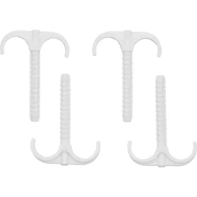 Vorel csőrögzítő műanyag kétoldalas, bordázott 4 részes 15-28 mm