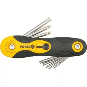 Vorel torx készlet 8 részes T9-T40 CrV