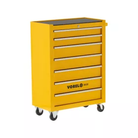 Vorel gurulós szerszámoskocsi, 7 fiókos