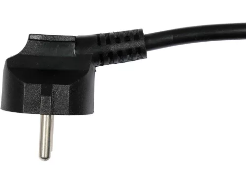 Vorel hosszabbító elosztó négyes, földelt, kapcsoló nélkül 1,5 m fekete