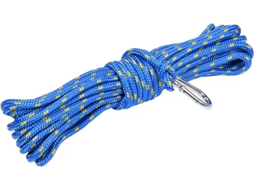 Vorel kéményseprő kötél karabinerrel 6 mm 10 m