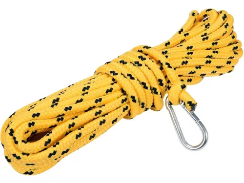 Vorel kéményseprő kötél karabinerrel 8 mm 10 m