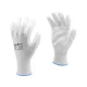 Vorel munkakesztyű PU bevonattal fehér 9-es