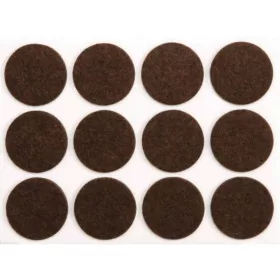 Vorel öntapadós csúszásgátló alátét barna filc 28 mm 12 db