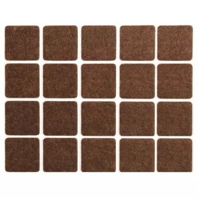 Vorel öntapadós csúszásgátló alátét barna filc 20x20 mm 20 db