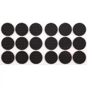 Vorel öntapadós csúszásgátló alátét habszivacs fekete 25 mm 18 db