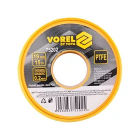 Vorel teflon szalag PTFE 15 mm x 19 m x 0,2 mm