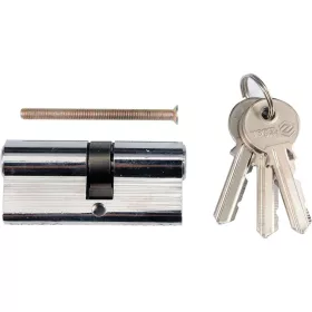 Vorel zárbetét krómozott 31/31 mm 3 kulcsos