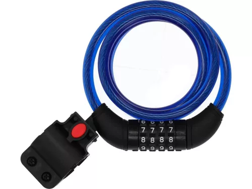 Vorel kerékpár lakat tartóval kombinációs zárral 10 x 1200 mm