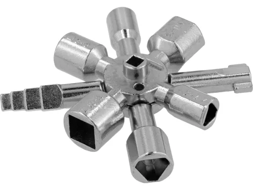 Vorel szervízszekrény kulcs 10 az 1-ben