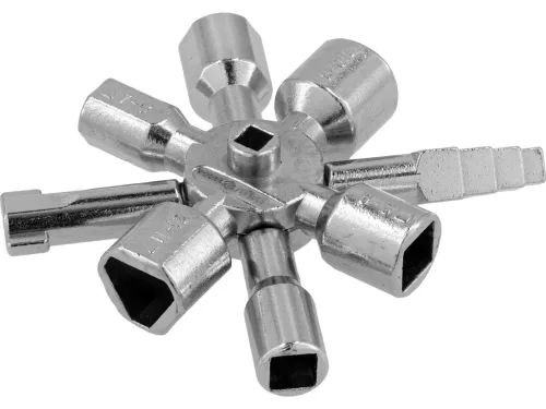 Vorel szervízszekrény kulcs 10 az 1-ben