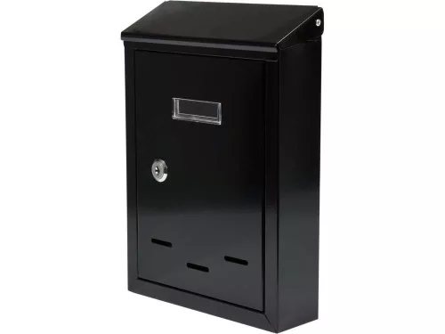 Vorel postaláda fekete 285x200x60 mm
