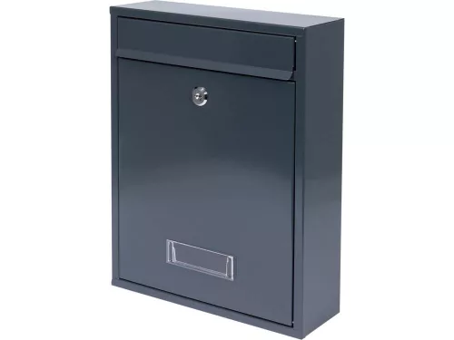 Vorel postaláda matt fekete 360x260x80 mm