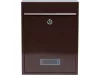 Vorel postaláda barna 360x260x80 mm