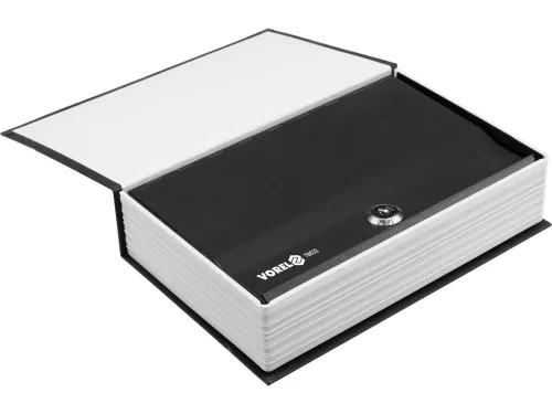 Vorel rejtett pénzkazetta rekeszekkel, kulcszáras 240x155x55 mm