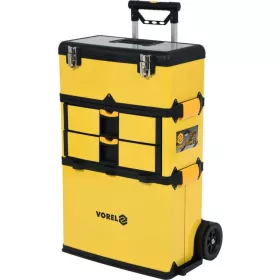 Vorel kerekes szerszámosláda 3 részes 2 fiókkal