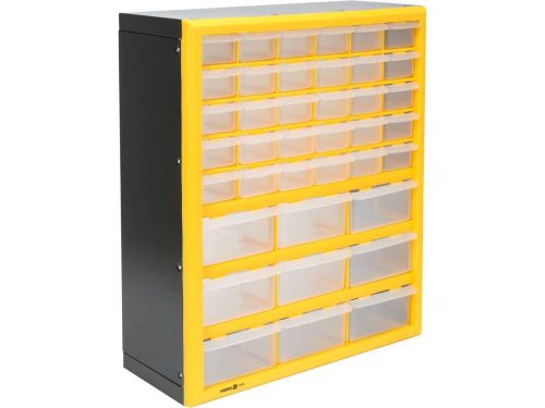 Vorel alkatrészrendszerező szekrény 39 fiók, 375x380x160 mm