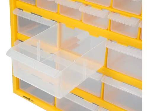 Vorel alkatrészrendszerező szekrény 39 fiók, 375x380x160 mm