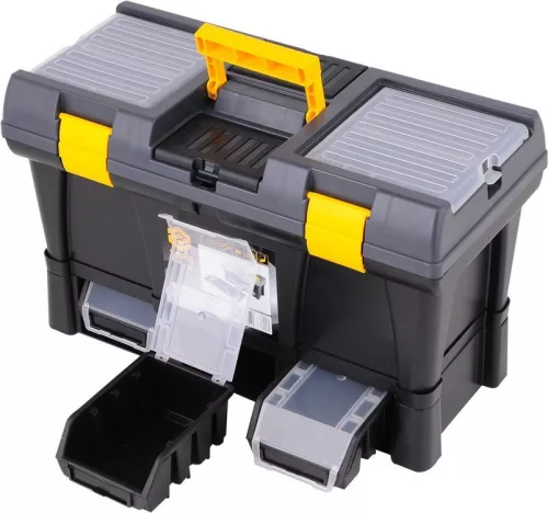 Vorel szerszámosláda fiókkal 525x256x325 mm