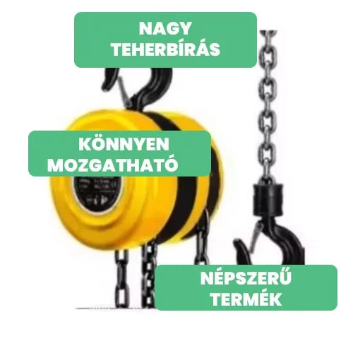 Vorel láncos emelő 1000 kg