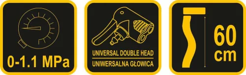 Vorel kézi pumpa nyomásmérővel 11 bar