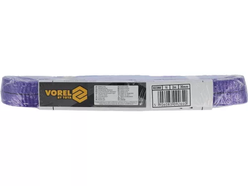 Vorel emelőheveder 1 T, 2 m, 30 mm