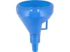 Vorel üzemanyag tölcsér, szűrővel, rugalmas csővel kék