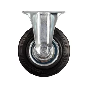 Vorel ipari kerék fix 160 mm 130 kg fekete