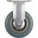 Vorel ipari kerék fix 100 mm 45 kg szürke