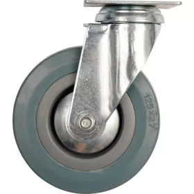 Vorel ipari kerék forgó, villás 50 mm 20 kg szürke