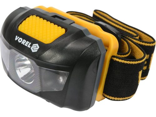 Vorel fejlámpa 3 LED 100 lm 55x47x29 mm