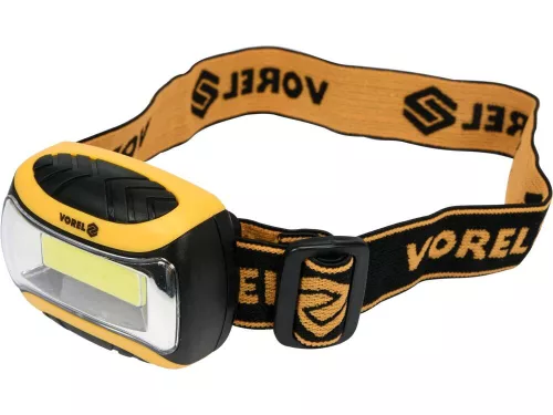 Vorel fejlámpa 1 LED 150 lm 3 W 55x40x65 mm