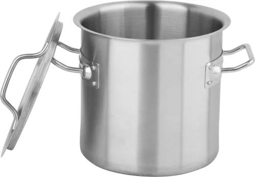 Yato Gastro magas fazék fedővel 20x20cm 6l inox