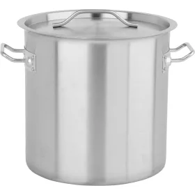 Yato Gastro magas fazék fedővel 28x28cm 17l inox