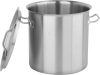 Yato Gastro magas fazék fedővel 36x36cm 36l inox