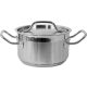 Yato Gastro közepes fazék fedővel 16x9,5cm 1,9l inox
