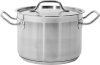 Yato Gastro közepes fazék fedővel 20x14cm 4,4l inox