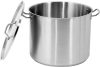 Yato Gastro közepes fazék fedővel 45x36cm 57,3l inox