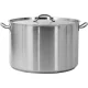 Yato Gastro közepes fazék fedővel 50x32cm 62,8l inox