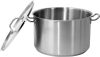 Yato Gastro alacsony fazék fedővel 40x25cm 31,4l inox