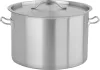 Yato Gastro alacsony fazék fedővel 36x24cm 24l inox