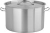 Yato Gastro alacsony fazék fedővel 40x26cm 32l inox