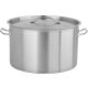 Yato Gastro alacsony fazék fedővel 50x30cm 58l inox